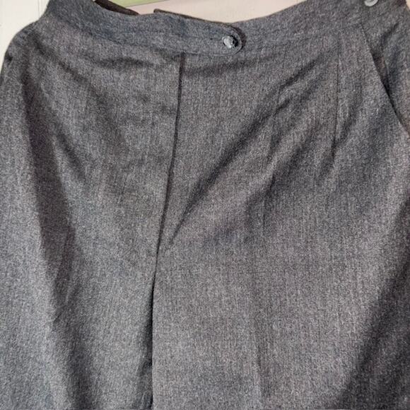 Harve Benard Sport Grey Preppy Wool Pants Size 12 - Picture 3 of 7